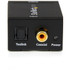 StarTech.com SPDIF2AA StarTech.com SPDIF Digital Coaxial or Toslink Optical to Stereo RCA Audio Converter