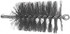 Schaefer Brush 43548 Double Stem & Double/Single Spiral Tube Brush: 2-1/4" Dia, 7-1/4" OAL, Stainless Steel Bristles