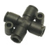 Legris 3107 06 00 Push-To-Connect Tube to Tube Tube Fitting: Cross