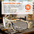 Tenacious Holdings, Inc Skullerz 50303 Skullerz Odin AF Clear Safety Glasses