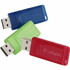 Verbatim America, LLC Microban 99122 16GB Store 'n' Go&reg; USB Flash Drive - 3pk - Red, Green, Blue