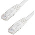 StarTech.com C6PATCH15WH StarTech.com 15ft CAT6 Ethernet Cable - White Molded Gigabit - 100W PoE UTP 650MHz - Category 6 Patch Cord UL Certified Wiring/TIA
