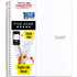 ACCO Brands Corporation Mead 72456 Mead Five Star Wirebound Notebook, 1 Subject, College Ruled, 11" x 8 1/2" , White