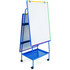 Bi-silque S.A Bi-office EA49145026 Bi-office Magnetic AdjustableDoublee-sided Easel