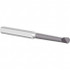 Criterion 0110GA Boring Bar: 0.11" Min Bore, 0.7" Max Depth, Right Hand Cut, Solid Carbide