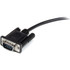 StarTech.com MXT10050CMBK StarTech.com 0.5m Black Straight Through DB9 RS232 Serial Cable - M/F