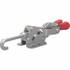 De-Sta-Co 3031-RSS Pull-Action Latch Clamp: Horizontal, 200 lb, J-Hook, Flanged Base