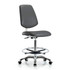 Blue Ridge Ergonomics MSC40282 Task Chair: Vinyl, Carbon