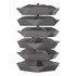 Durham 1506-95 Rotating Bin Pick Rack: Rotating Bin Tower System, 3,750 lb Capacity, 22" OAD, 69-1/2" OAH