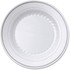 WNA, INC. RSMP91210W Masterpiece 9in Heavyweight Plates - Picnic, Party - Disposable - 9in Diameter - White - Plastic Body - 10 / Pack