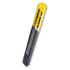 BLACK & DECKER/INDUS. CONST. Stanley 10-150 Quick Point Knives, 7 in, Snap-Off Steel Blade, Plastic, Black; Yellow