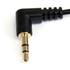 StarTech.com MU3MMS2RA StarTech.com 3 ft Slim 3.5mm Right Angle Stereo Audio Cable - M/M