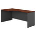 BUSH INDUSTRIES INC. Bush Business Furniture WC24432  Components 72inW Corner Left-Hand Computer Desk, Hansen Cherry/Graphite Gray, Standard Delivery