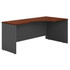 BUSH INDUSTRIES INC. WC24423 Bush Business Furniture Components 72inW Corner Right-Hand Computer Desk, Hansen Cherry/Graphite Gray, Standard Delivery