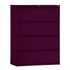 EDSAL SANDUSKY CORP Sandusky Lee LF8F364-03 Sandusky 800 36inW x 19-1/4inD Lateral 4-Drawer File Cabinet, Burgundy