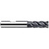 Fraisa P15336450 Square End Mill: 10.00 mm Dia, 22.00 mm LOC, 4 Flute, Solid Carbide