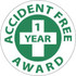 AccuformNMC Accident Prevention Label: 2" Dia HH31