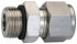 Ham-Let 3001947 Compression Tube Connector: 9/16-18" Thread, Compression x Male SAE