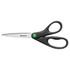 ACME UNITED CORPORATION Westcott 41418  KleenEarth 8in Scissors, 70% Recycled, Pointed, Black