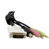 StarTech.com DVID4N1USB6 StarTech.com 6 ft 4-in-1 USB DVI KVM Switch Cable with Audio
