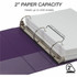 Samsill Corporation Samsill MP46469 Samsill Durable 2 Inch Binder, Made in the USA, D Ring Customizable Clear View Binder, Fashion Assortment, 4 Pack, Each Holds 475Page (MP46469)