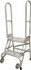 Cotterman SAS2A3E1 Steel Rolling Ladder: 2 Step