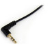 StarTech.com MU6MMSRA StarTech.com 6 ft Slim 3.5mm to Right Angle Stereo Audio Cable - M/M