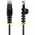 StarTech.com N6PAT10BKS StarTech.com 10ft CAT6 Cable - Slim CAT6 Patch Cord - Black Snagless RJ45 Connectors - Gigabit Ethernet Cable - 28 AWG - LSZH (N6PAT10BKS)