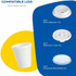 Dart Container Corporation Dart 8J8CT Dart 8 oz Insulated Foam Cups