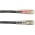 Black Box Corporation Black Box C6APC80S-BK-03 Black Box CAT6A 650-MHz Locking Snagless Patch Cable