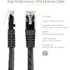 StarTech.com C6PATCH35BK StarTech.com 35ft CAT6 Ethernet Cable - Black Molded Gigabit - 100W PoE UTP 650MHz - Category 6 Patch Cord UL Certified Wiring/TIA