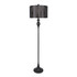 GRANDVIEW GALLERY LLC FL63-ASHLND-RBW OB LumiSource Ashland Floor Lamp, 63inH, White/Oil-Rubbed Bronze