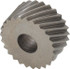 MSC KPRX212 Standard Knurl Wheel: 3/4" Dia, 90 ° Tooth Angle, 12 TPI, Diagonal, Cobalt