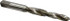 MSC G837392-S Combination Drill Tap: D5, 6H, 2 Flutes, High Speed Steel