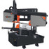 Cosen SH-510LDM Horizontal Bandsaw: 13 x 20" Rectangular, 12.6" Round Capacity, Step Pulley Drive