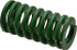 Dayton Lamina 9-2412-11 Die Spring: 1-1/2" Hole Dia, 3/4" Rod Dia, 3" Free Length, Green