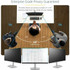 StarTech.com PRIVSCNMON32 StarTech.com Monitor Privacy Screen for 32 inch Display, Widescreen Computer Monitor Security Filter, Blue Light Reducing Screen Protector