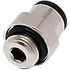 Legris 3101 08 17 Push-To-Connect Tube Fitting: Connector, 3/8" Thread