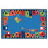 Design a cozy play area in your classroom or library with a Carpets For Kids KID$Value Rug. Stain blocking technology helps to keep your rug looking like new.  Made from durable nylon.  True Stain Blocker Technology is simple to clean using hot water extraction.  SkidResist backing has a rubberized grip on smooth flooring.  Backed by the manufacturers 5-year limited warranty.  Adds a stylish look to any room.