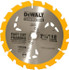 DeWALT DW3592B10 Wet & Dry Cut Saw Blade: 7-1/4" Dia, 5/8" Arbor Hole, 0.071" Kerf Width, 18 Teeth