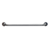 MABIS HEALTHCARE, INC. DMI 521-1530-0632  Textured Steel Bath And Shower Grab Bar, 32inH x 2inW x 3inD, Silver