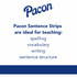 Dixon Ticonderoga Company Dixon 5185 Pacon&reg; Dry Erase Sentence Strips