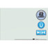 Quartet G8548E Quartet Element Framed Magnetic Glass Dry-Erase Board