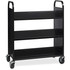 Lorell 99931 Lorell Double-sided Book Cart