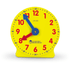 Helps students learn to tell time  Set of 6 supplemental clocks. Use with the Learning Resources Classroom Kit (sold separately).  4in geared clocks with built in stands. Designed with color-coded hour and minute functions to provide a clear visual of the time.  Includes a teaching guide.