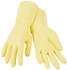 Safety Zone GRFL-LG-1C Chemical Resistant Gloves: Large, 18 mil Thick, Latex, Supported