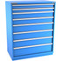 Champion Tool Storage E27000801ILC-BB Storage Cabinet: 47" Wide, 28-1/2" Deep, 59-1/2" High