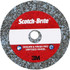 3M 7100290254 Deburring Wheel:  1" Dia,  1" Face Width,  3/16" Hole,  Density 9 N/A Precision Shaped Ceramic