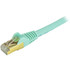 StarTech.com C6ASPAT35AQ StarTech.com 35ft CAT6a Ethernet Cable - 10 Gigabit Category 6a Shielded Snagless 100W PoE Patch Cord - 10GbE Aqua UL Certified Wiring/TIA