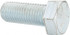 MSC MSC-30160-2 Hex Head Cap Screw: 3/4-10 x 2", Grade 5 Steel, Zinc-Plated